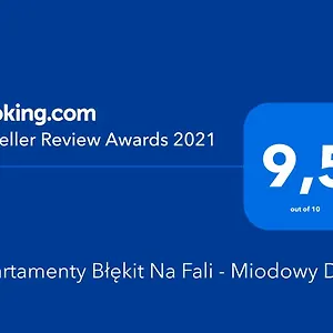  Apartment Blekit Na Fali - Miodowy Dom Polen